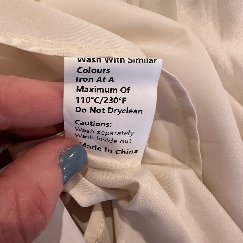 Commense Cream Pleated Maxi Skirt - Picture 8 of 8